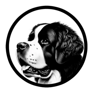Border Collie Premium Dog Sticker by Unknown