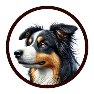 Beagle Premium Dog Sticker by Unknown