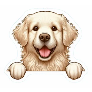 Boxer Premium Dog Sticker by Unknown
