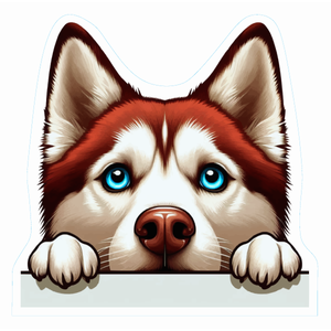 Akita Premium Dog Sticker by Unknown